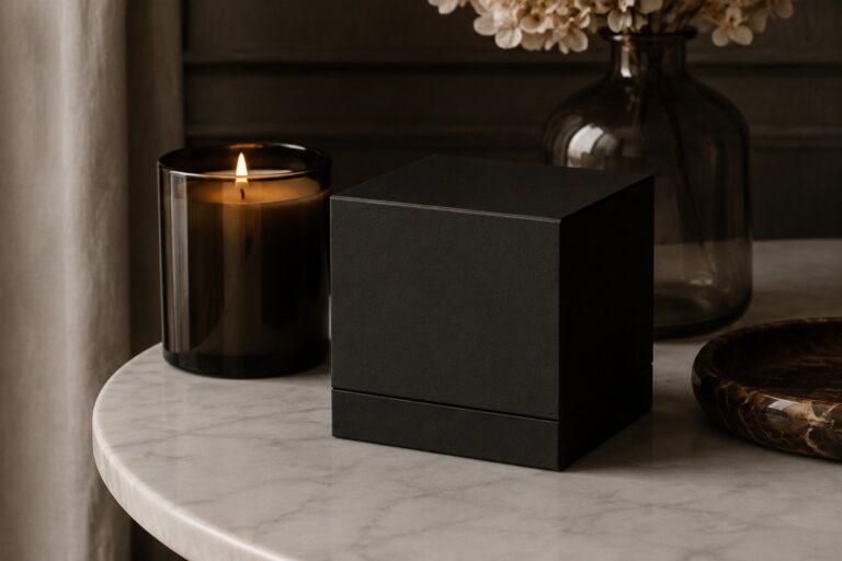 High-end luxury candle packaging serves as a silent ambassador