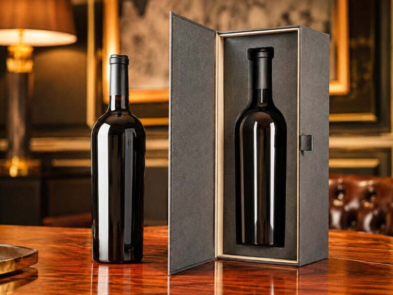 Luxury wine packaging boxes do more than hold the bottle